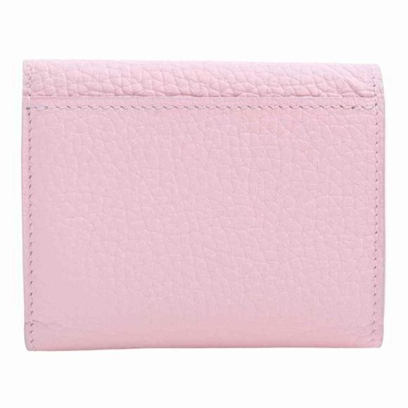 Louis Vuitton Taurillon Portefeuille Capucines Xs Tri-fold Compact Wallet Pink - Picture 2 of 7